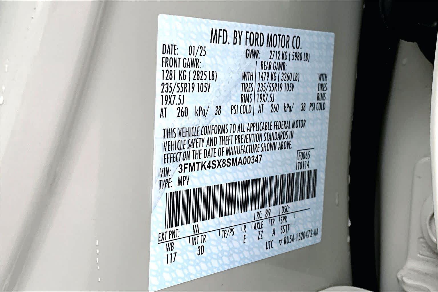 Certified 2025 Ford Mustang Mach-E GT AWD/4WD image 33