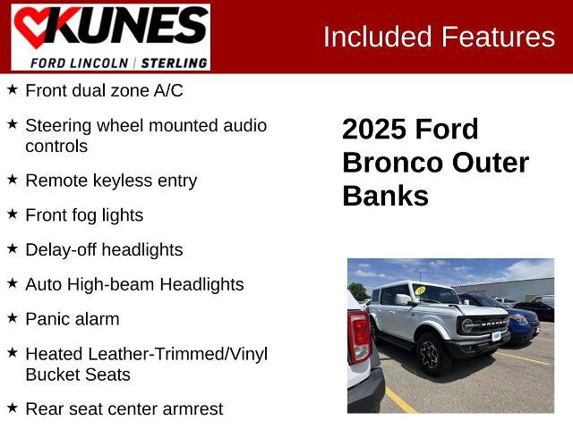 Certified 2025 Ford Bronco Outer Banks AWD/4WD image 3