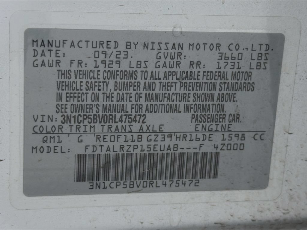 Used 2024 Nissan Kicks S FWD image 33