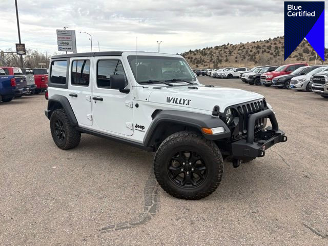 Used 2020 Jeep Wrangler Unlimited Willys image 1
