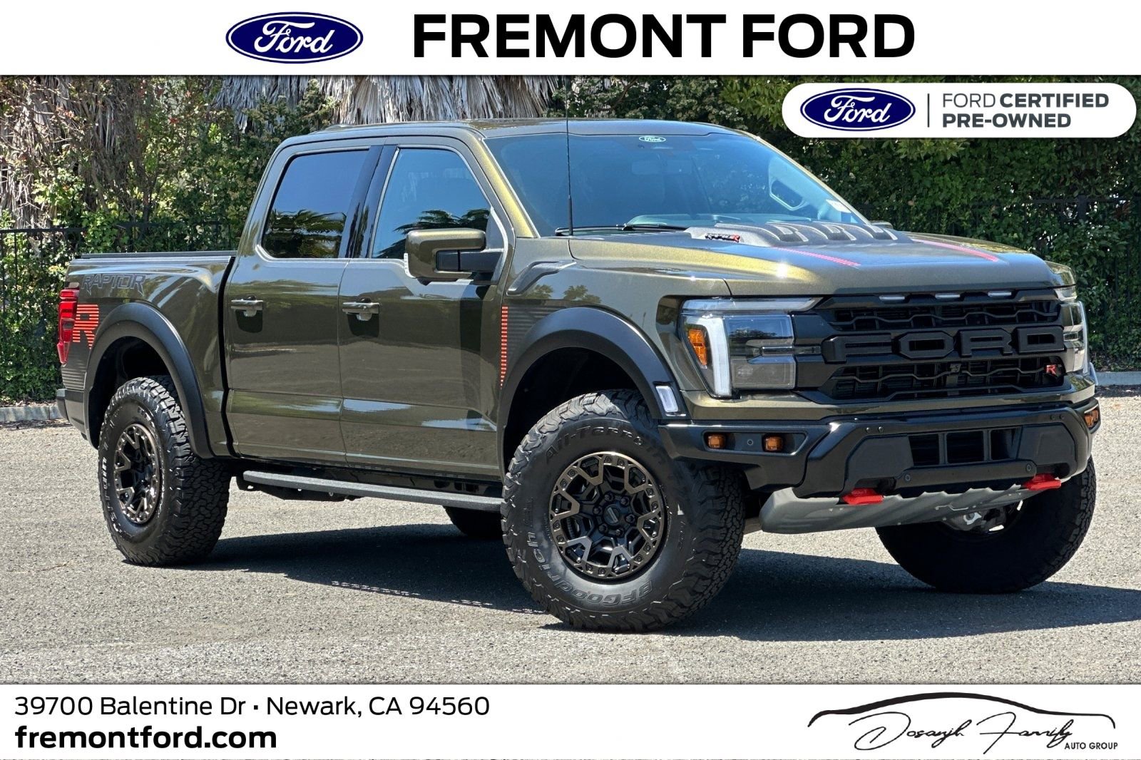 Certified 2025 Ford F150 Raptor w/ Equipment Group 803A Raptor R AWD/4WD image 1
