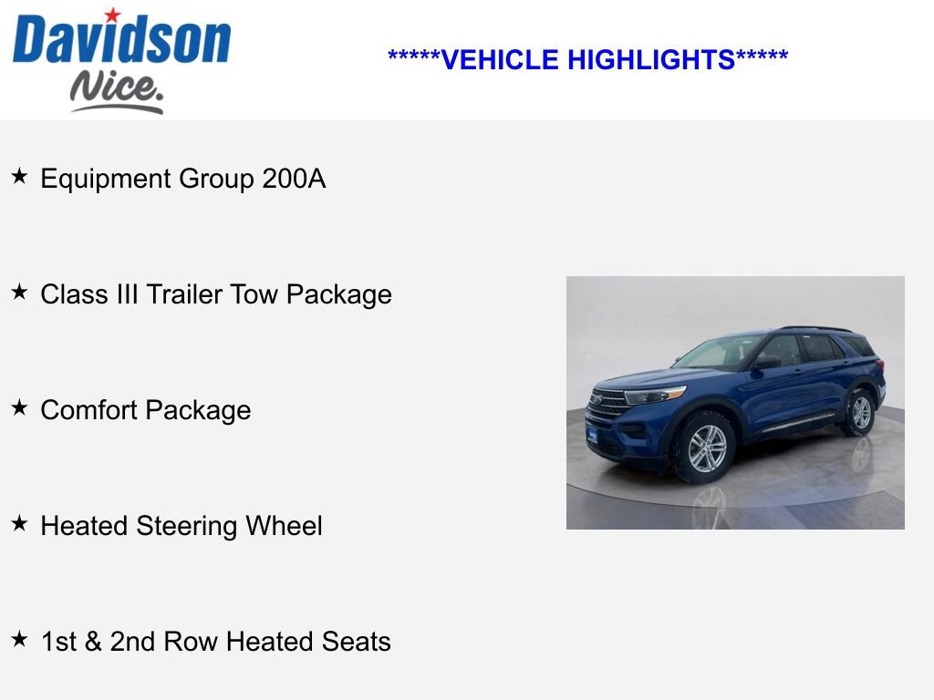 Certified 2020 Ford Explorer XLT w/ Comfort Package image 4