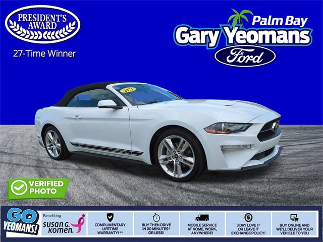 Certified 2021 Ford Mustang Premium w/ Equipment Group 201A image 1