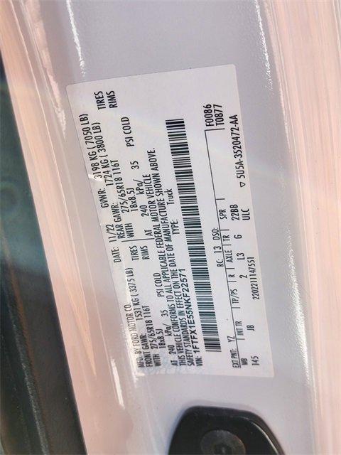 Certified 2022 Ford F150 XL w/ STX Appearance Package image 32