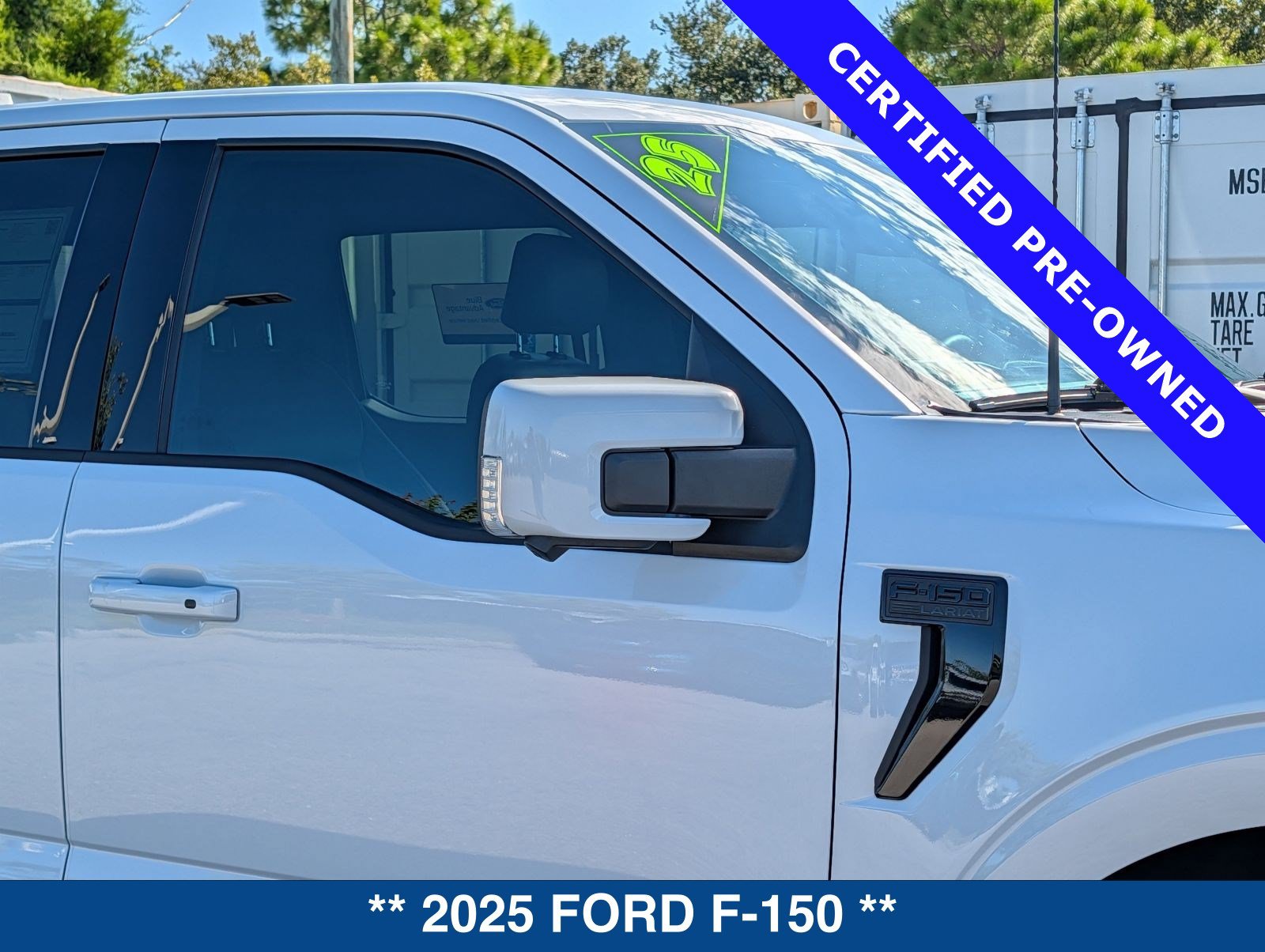 Certified 2025 Ford F150 Lariat w/ Equipment Group 501A Mid AWD/4WD image 11
