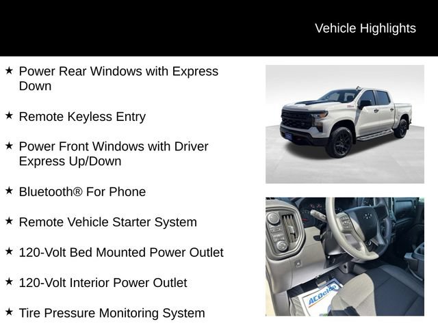 Used 2026 Chevrolet Silverado 1500 Custom Trail Boss AWD/4WD image 15