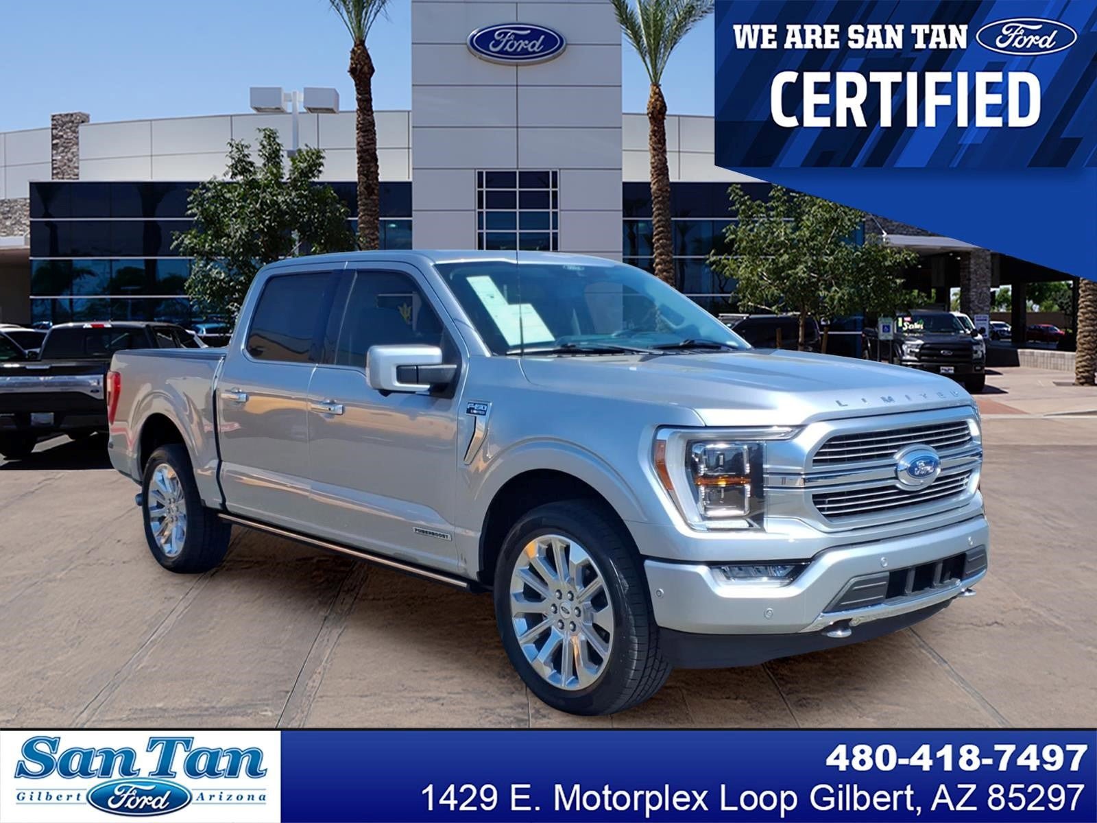 Certified 2021 Ford F150 Limited