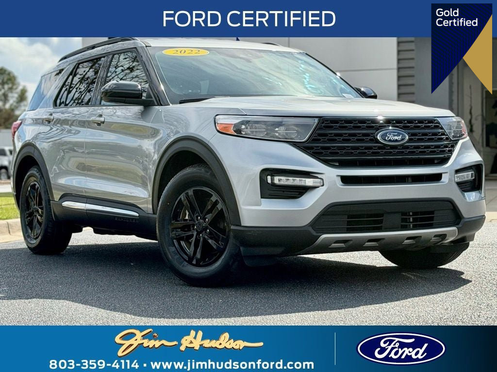 Certified 2022 Ford Explorer XLT w/ Equipment Group 202A image 1