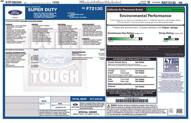 Certified 2024 Ford F250 Lariat AWD/4WD image 37