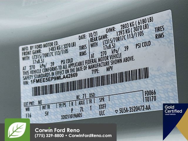 Certified 2021 Ford Bronco First Edition image 35