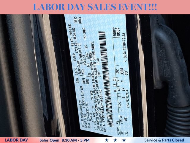 Certified 2023 Ford F150 Lariat w/ Equipment Group 502A High AWD/4WD image 27