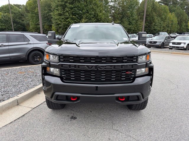 Used 2021 Chevrolet Silverado 1500 Custom Trail Boss w/ LPO, Dark Essentials Package AWD/4WD image 3
