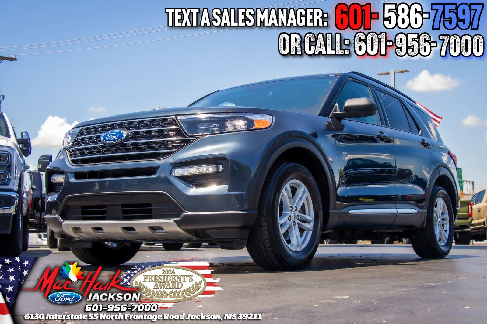 Certified 2023 Ford Explorer XLT w/ Equipment Group 202A RWD image 4