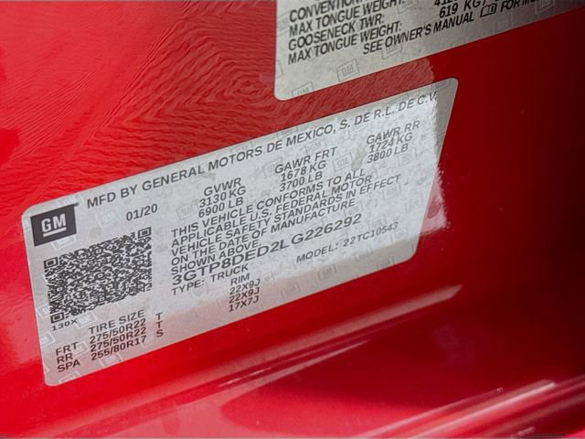 Used 2020 GMC Sierra 1500 SLT w/ SLT Premium Plus Package image 37