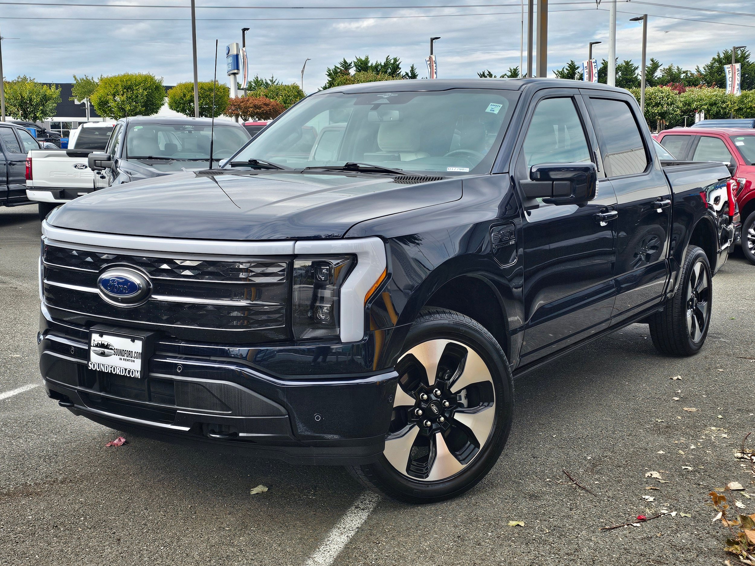 Certified 2023 Ford F150 Lightning Platinum