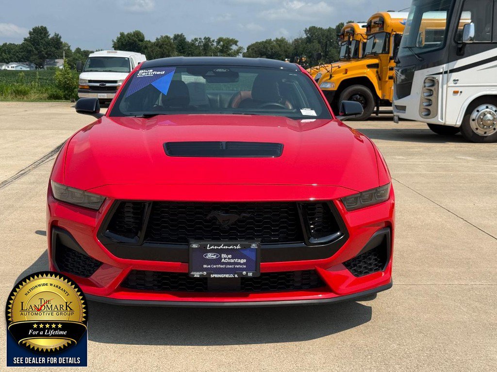 Certified 2024 Ford Mustang GT Premium w/ Mustang Nite Pony Package RWD image 2