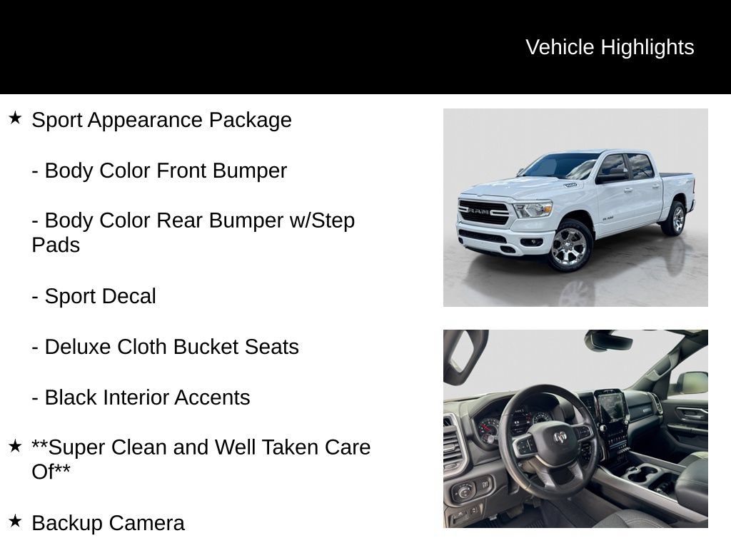 Used 2021 RAM 1500 Big Horn AWD/4WD image 32