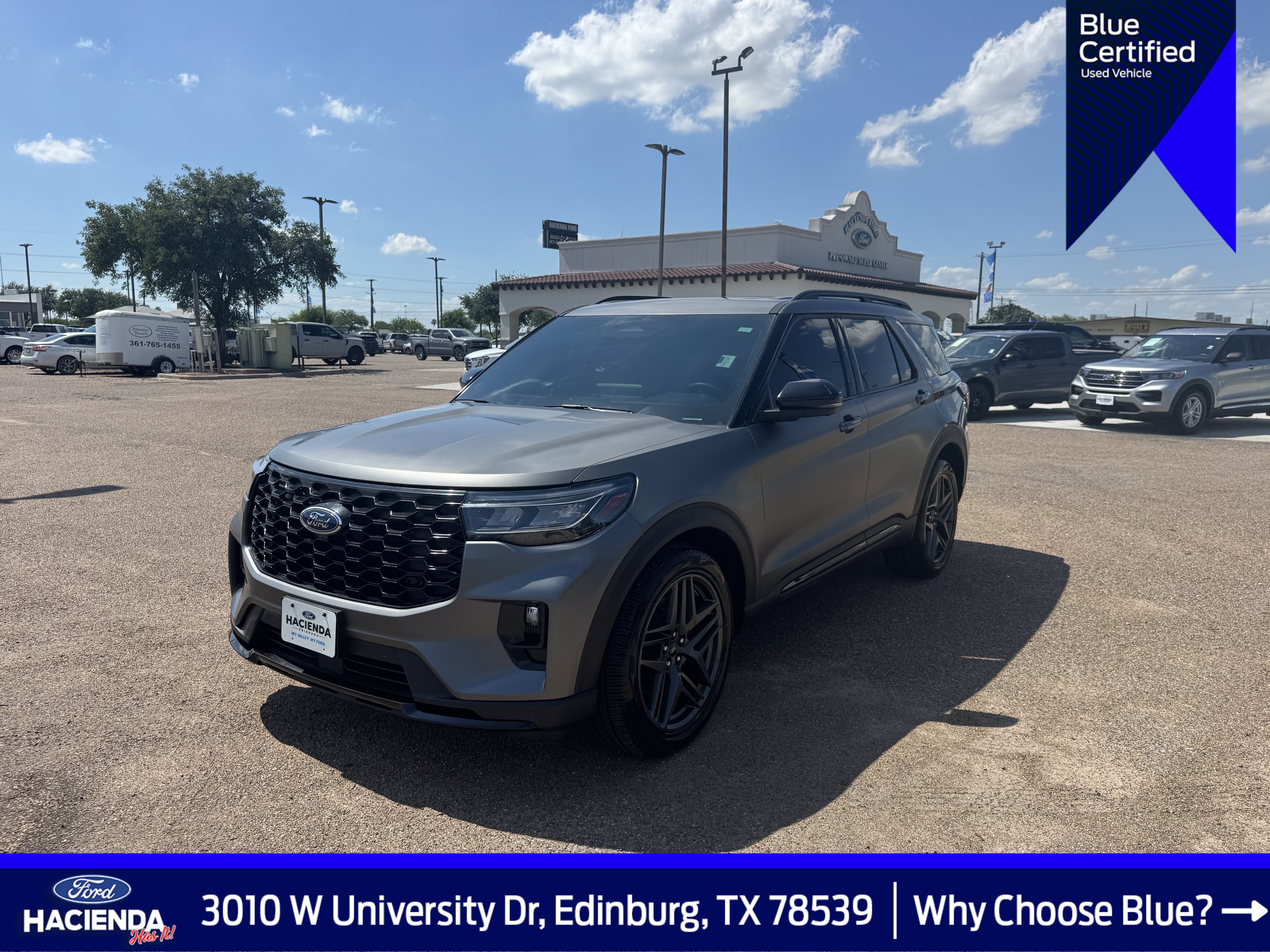 Certified 2025 Ford Explorer ST w/ Sun And Sound Package
