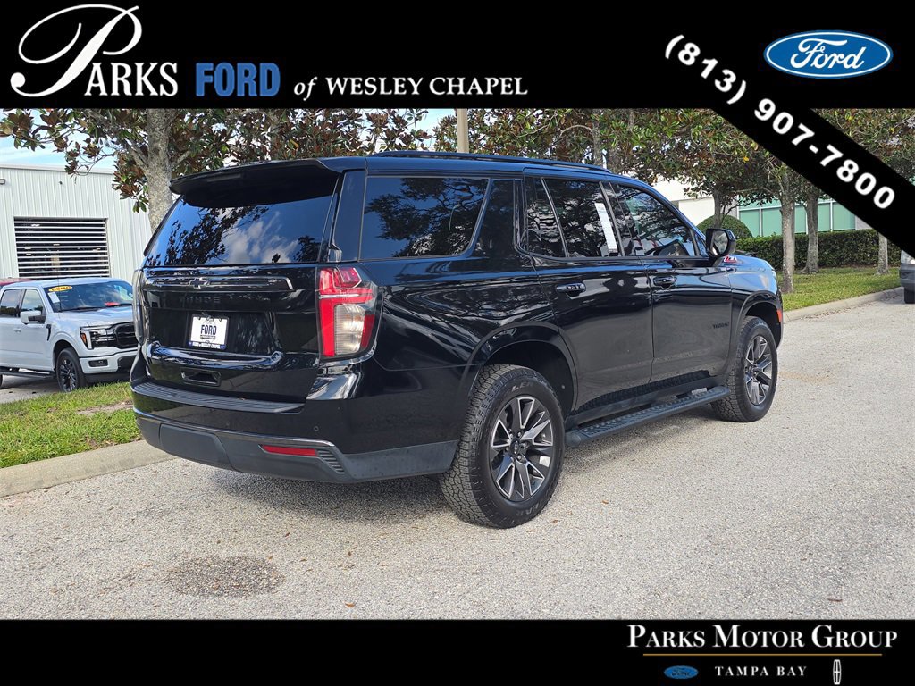 Used 2021 Chevrolet Tahoe Z71 w/ Rear Media and Nav Package image 4