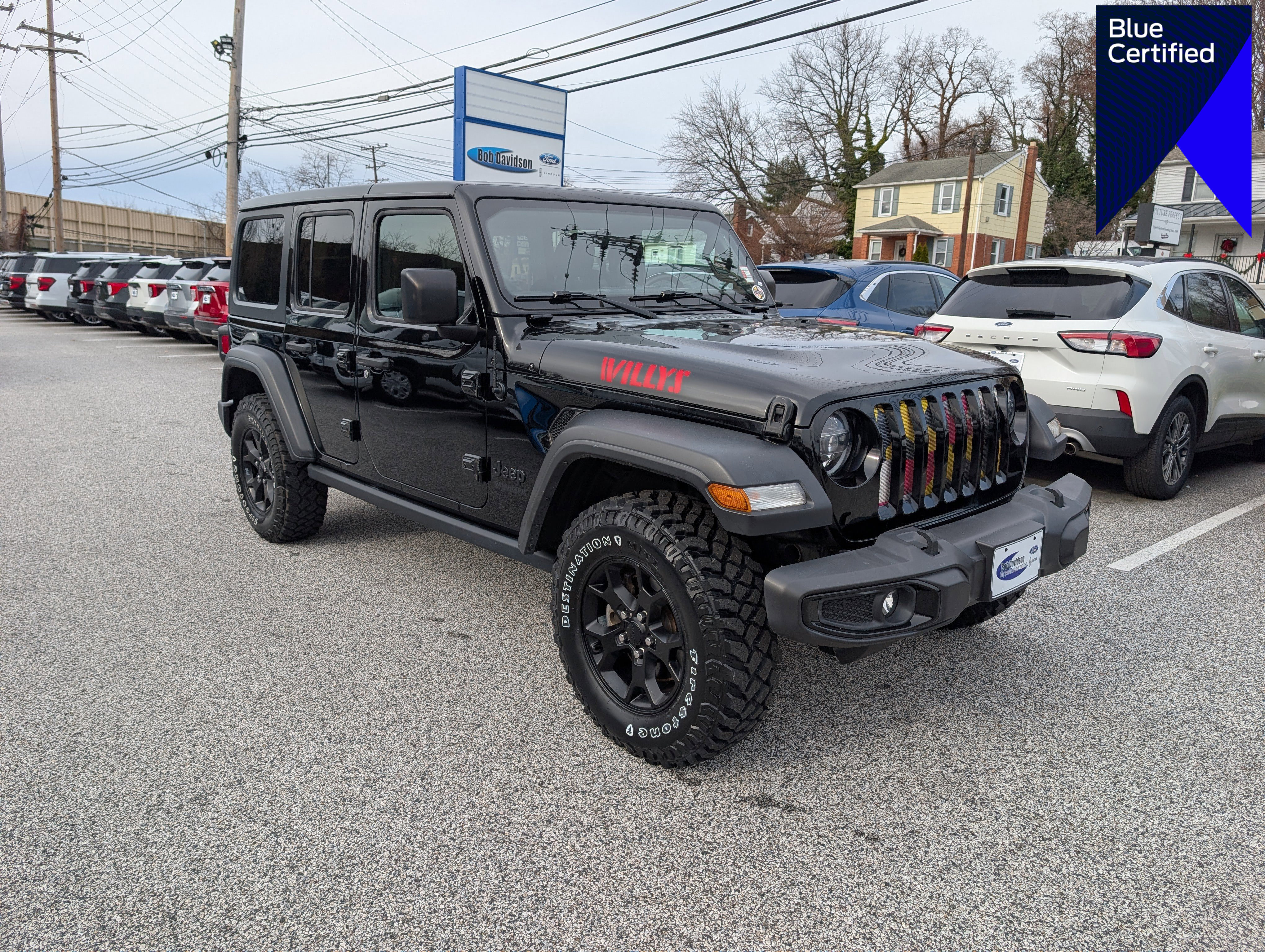 Used 2021 Jeep Wrangler Unlimited Willys