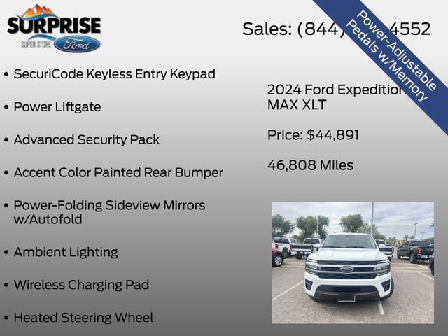 Certified 2024 Ford Expedition Max XLT AWD/4WD image 18