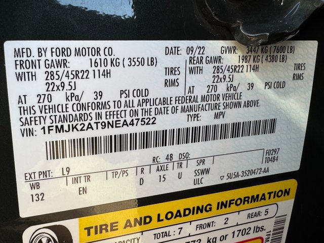 Certified 2022 Ford Expedition Max Limited image 33