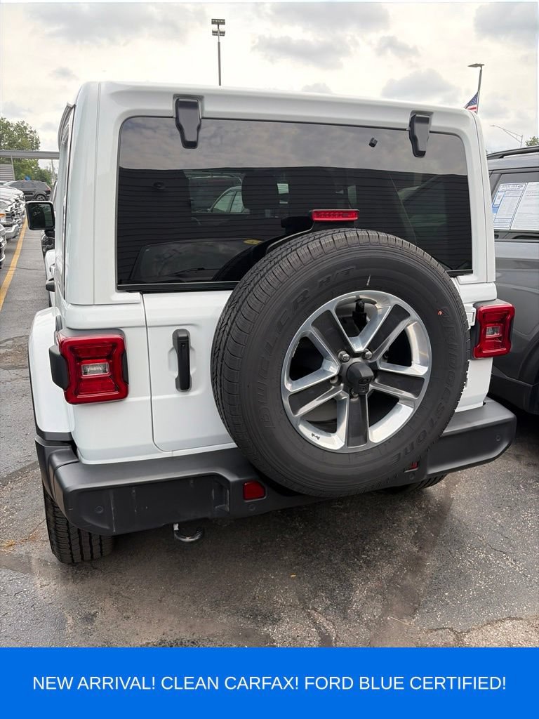 Used 2023 Jeep Wrangler Unlimited Sahara w/ Safety Group AWD/4WD image 4