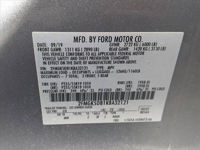 Certified 2019 Ford Flex Limited FWD image 20