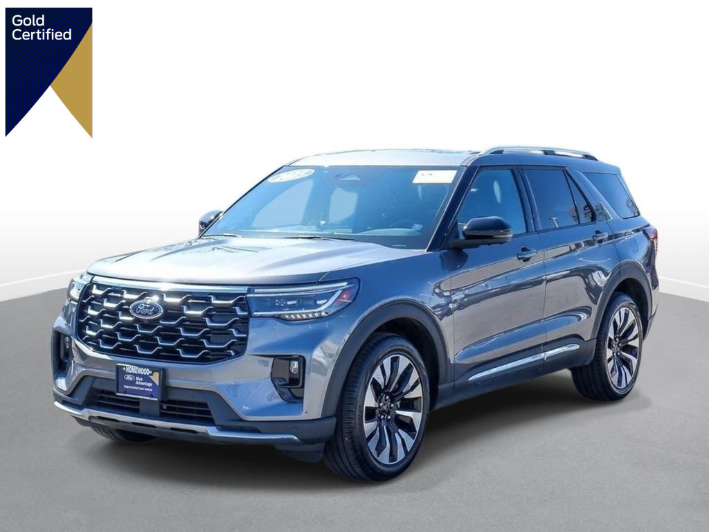 Certified 2025 Ford Explorer Platinum w/ LUX Leather Package image 1