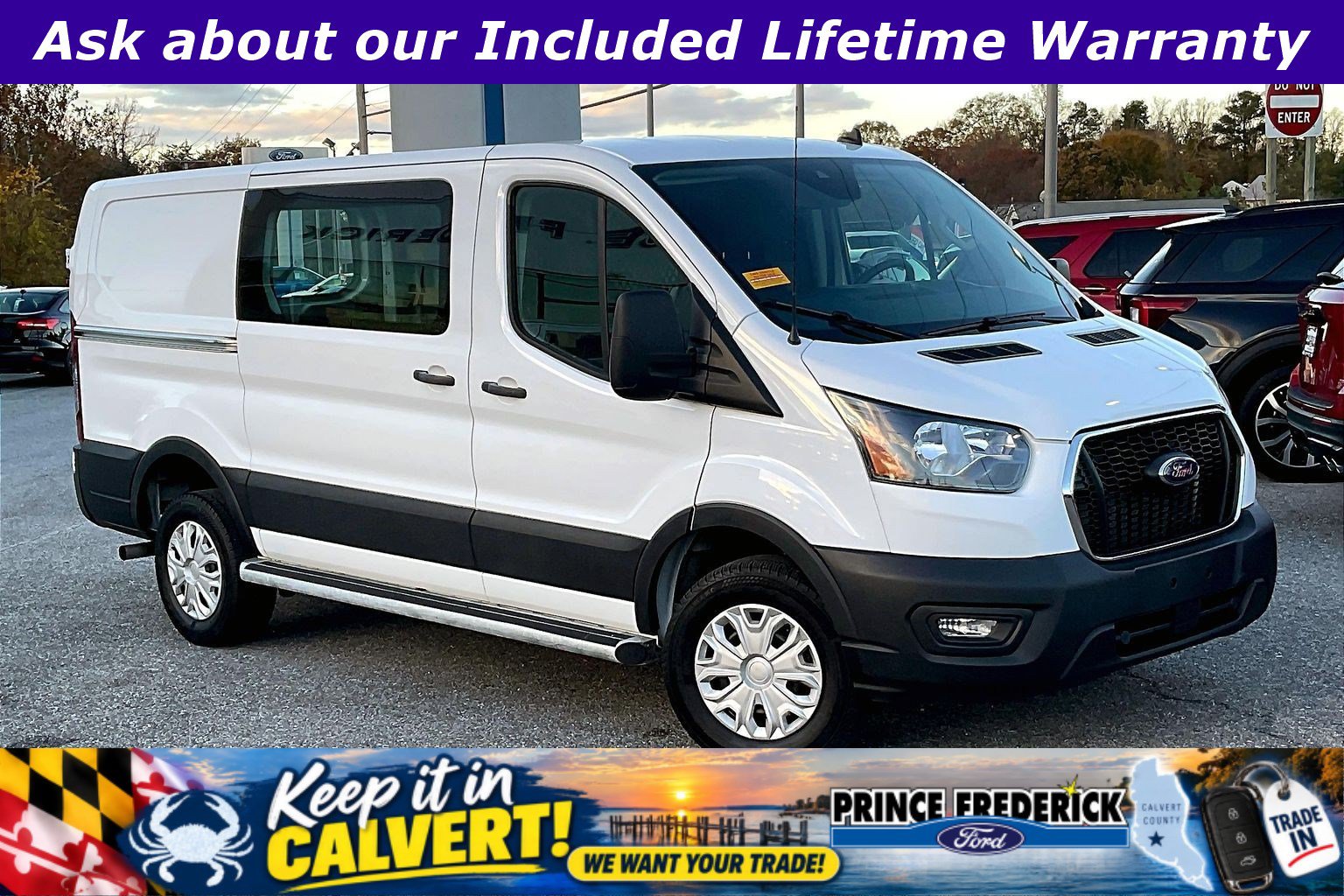 Certified 2024 Ford Transit 250 Low Roof w/ Exterior Upgrade Package