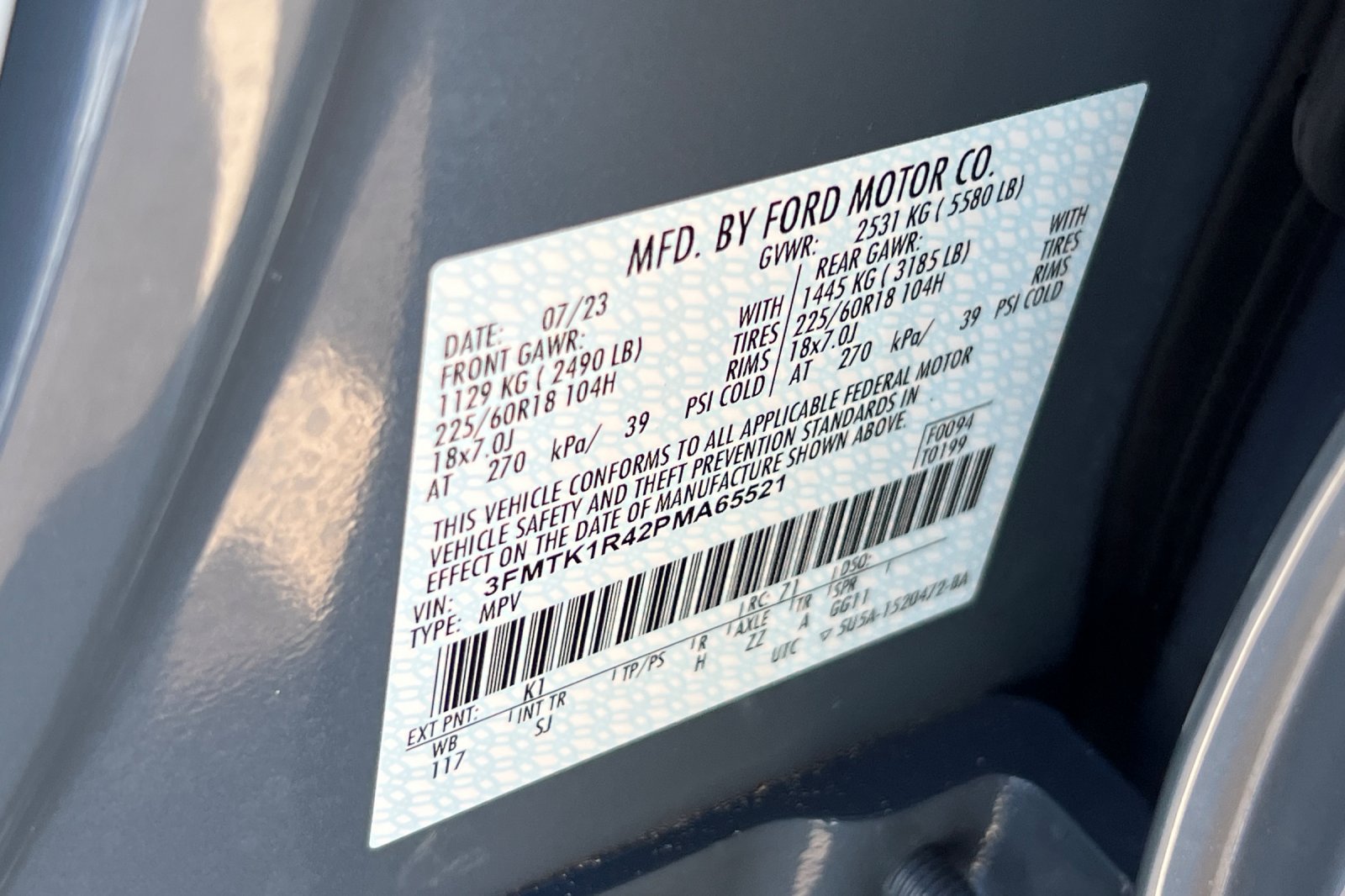 Certified 2023 Ford Mustang Mach-E Select RWD image 28