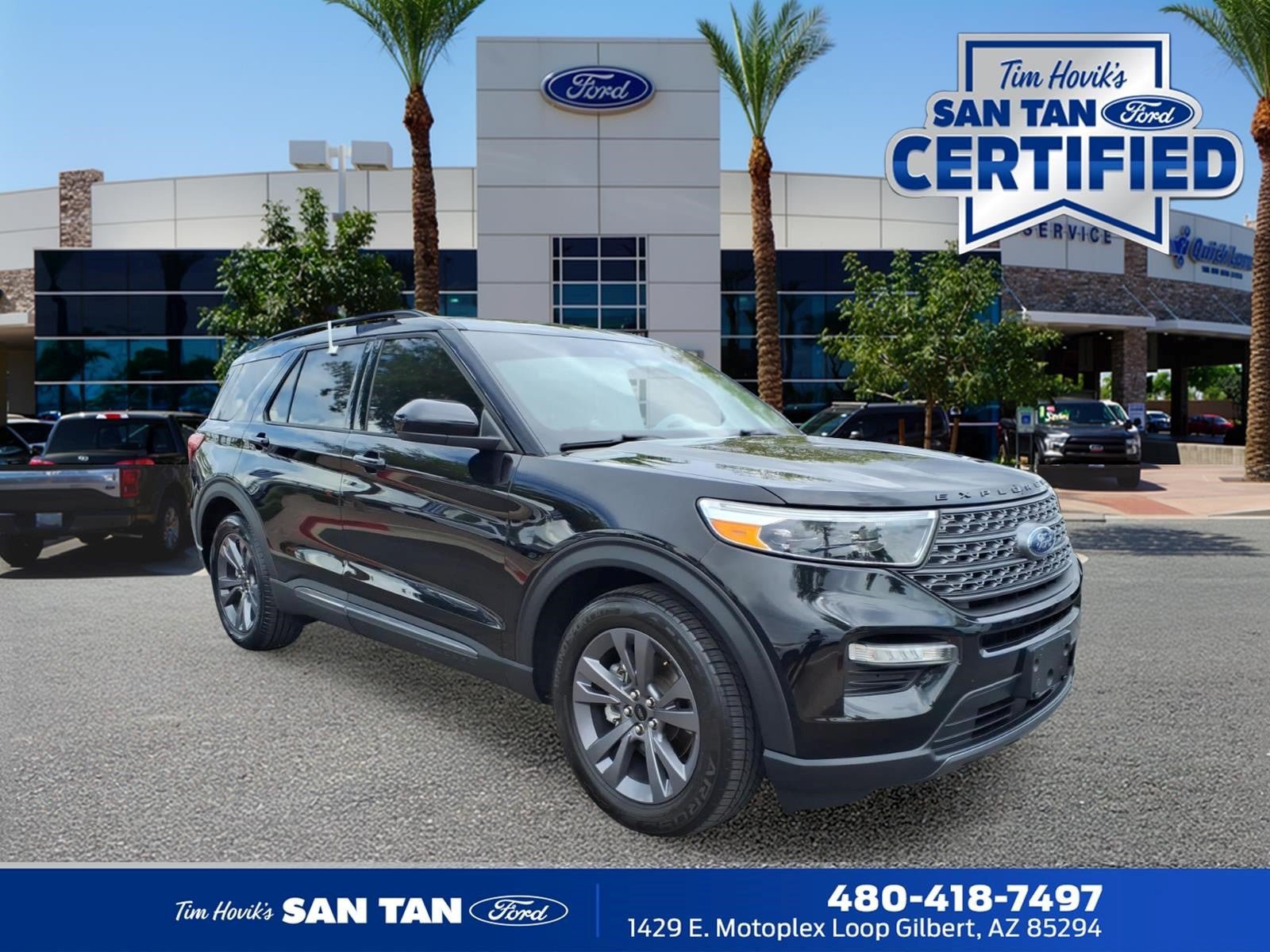 Certified 2023 Ford Explorer XLT w/ Equipment Group 202A