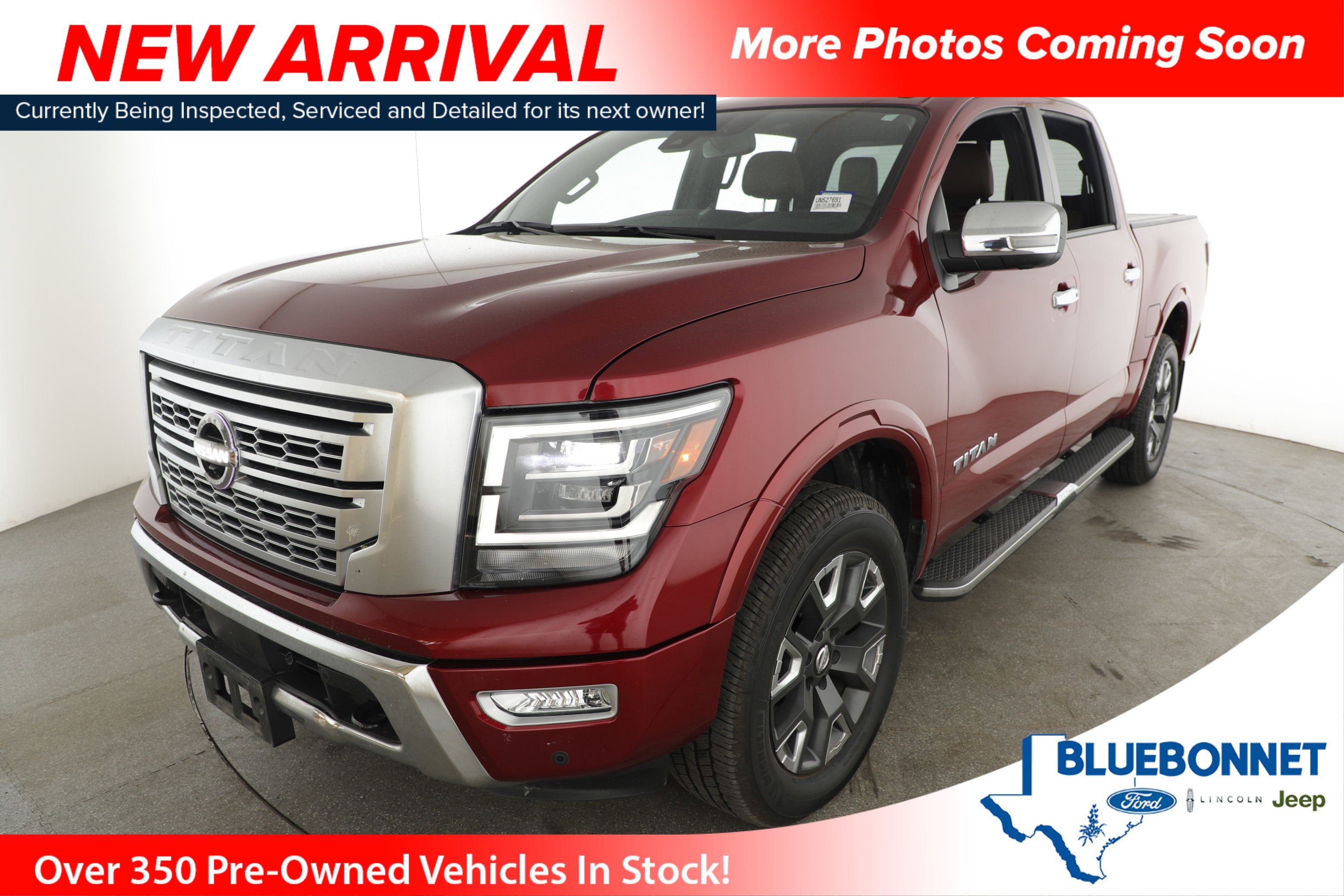 Used 2021 Nissan Titan Platinum Reserve w/ Off Road Protection Package
