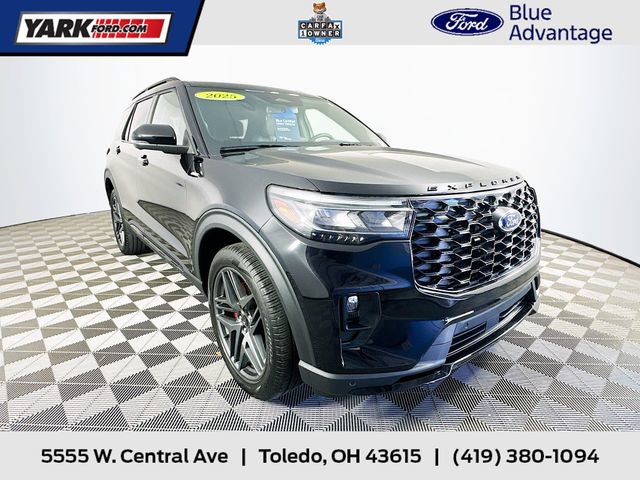 Certified 2025 Ford Explorer ST-Line w/ Premium Package AWD/4WD 360° Tour
