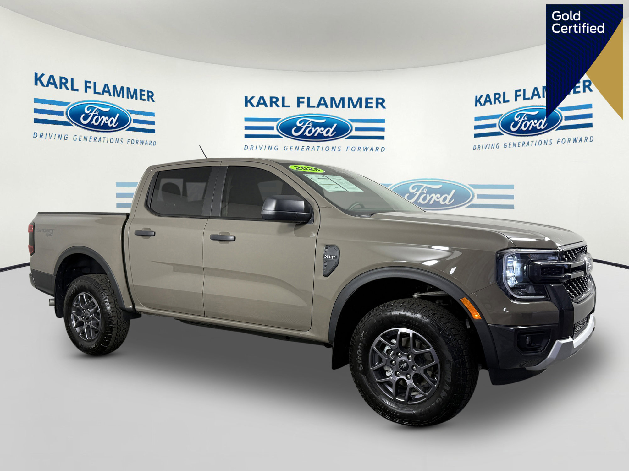 Certified 2025 Ford Ranger XLT w/ Trailer Tow Package