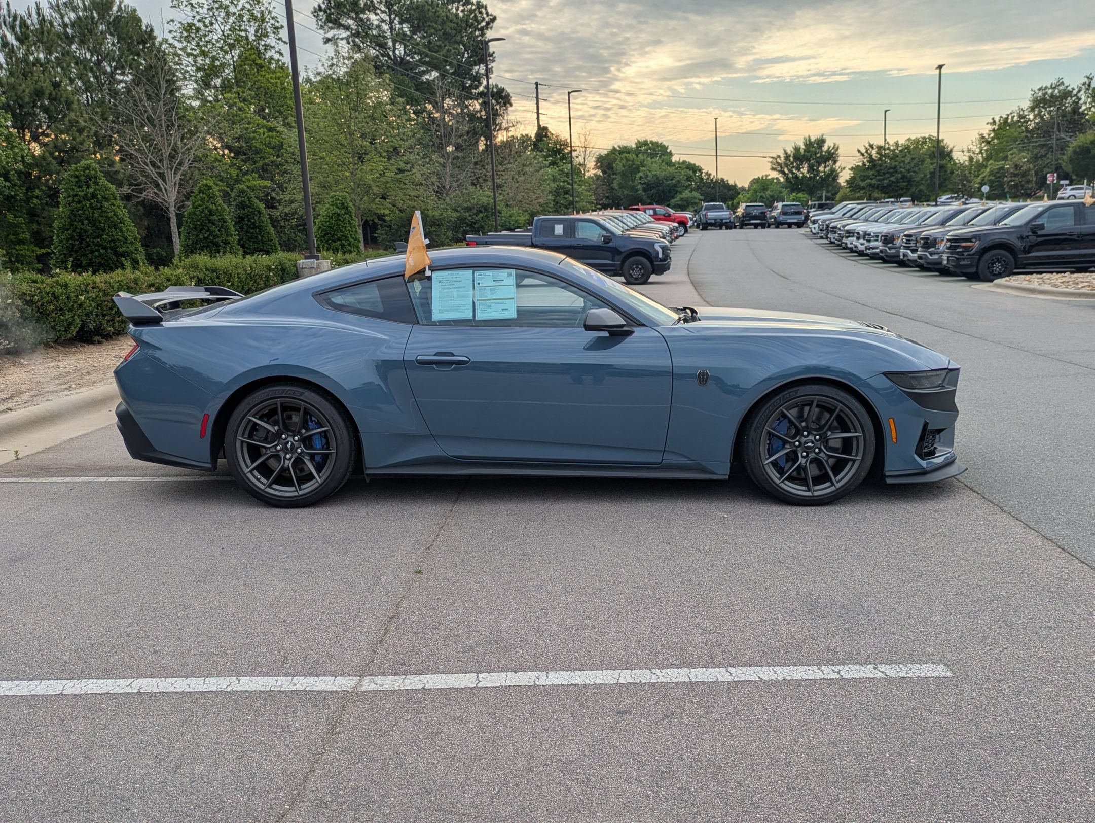 Certified 2024 Ford Mustang Dark Horse w/ Dark Horse Handlin Package RWD image 3