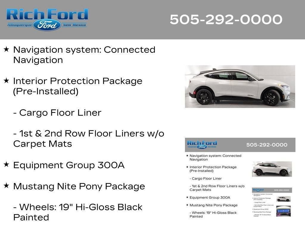 Certified 2023 Ford Mustang Mach-E Premium w/ Mustang Nite Pony Package AWD/4WD image 20