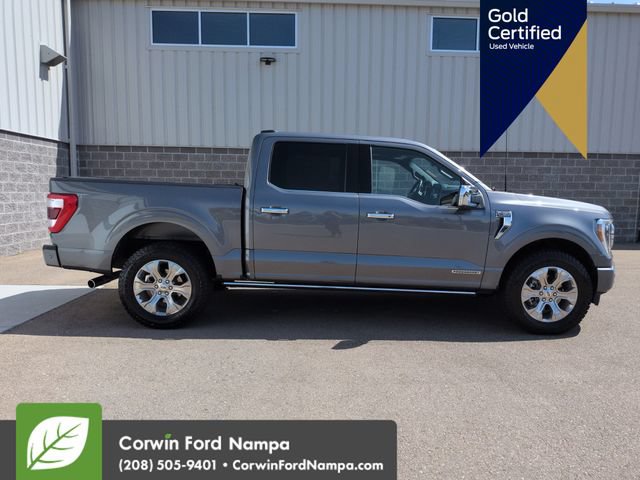 Certified 2022 Ford F150 Platinum w/ FX4 Off-Road Package AWD/4WD image 2