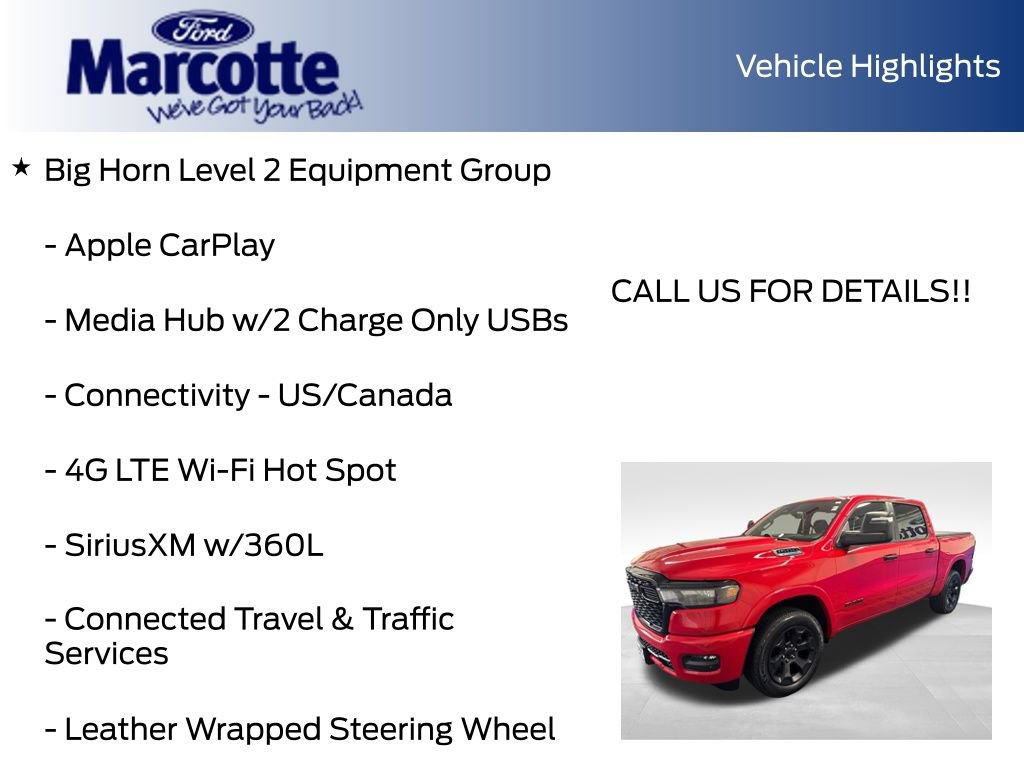 Used 2025 RAM 1500 Big Horn AWD/4WD image 46