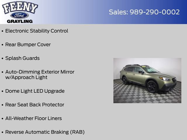Used 2021 Subaru Outback Onyx Edition XT w/ Popular Package #2 AWD/4WD image 16