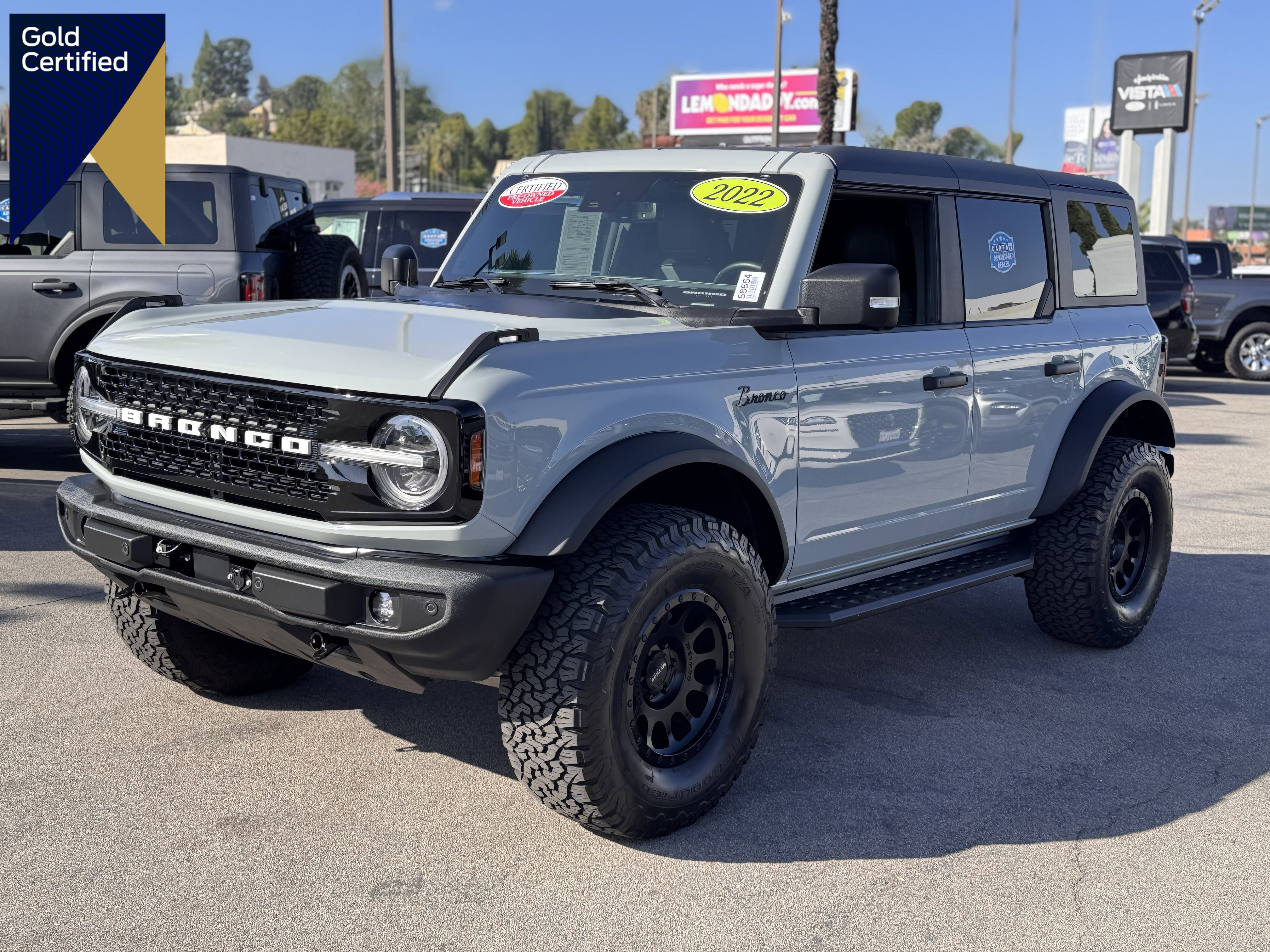 Certified 2022 Ford Bronco Wildtrak