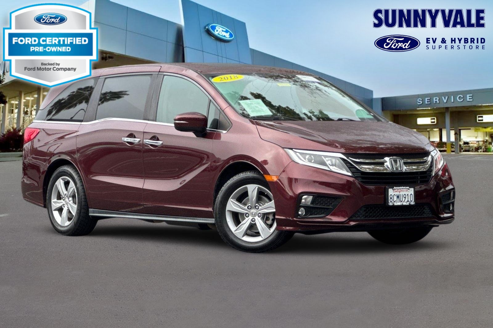 Used 2018 Honda Odyssey EX-L