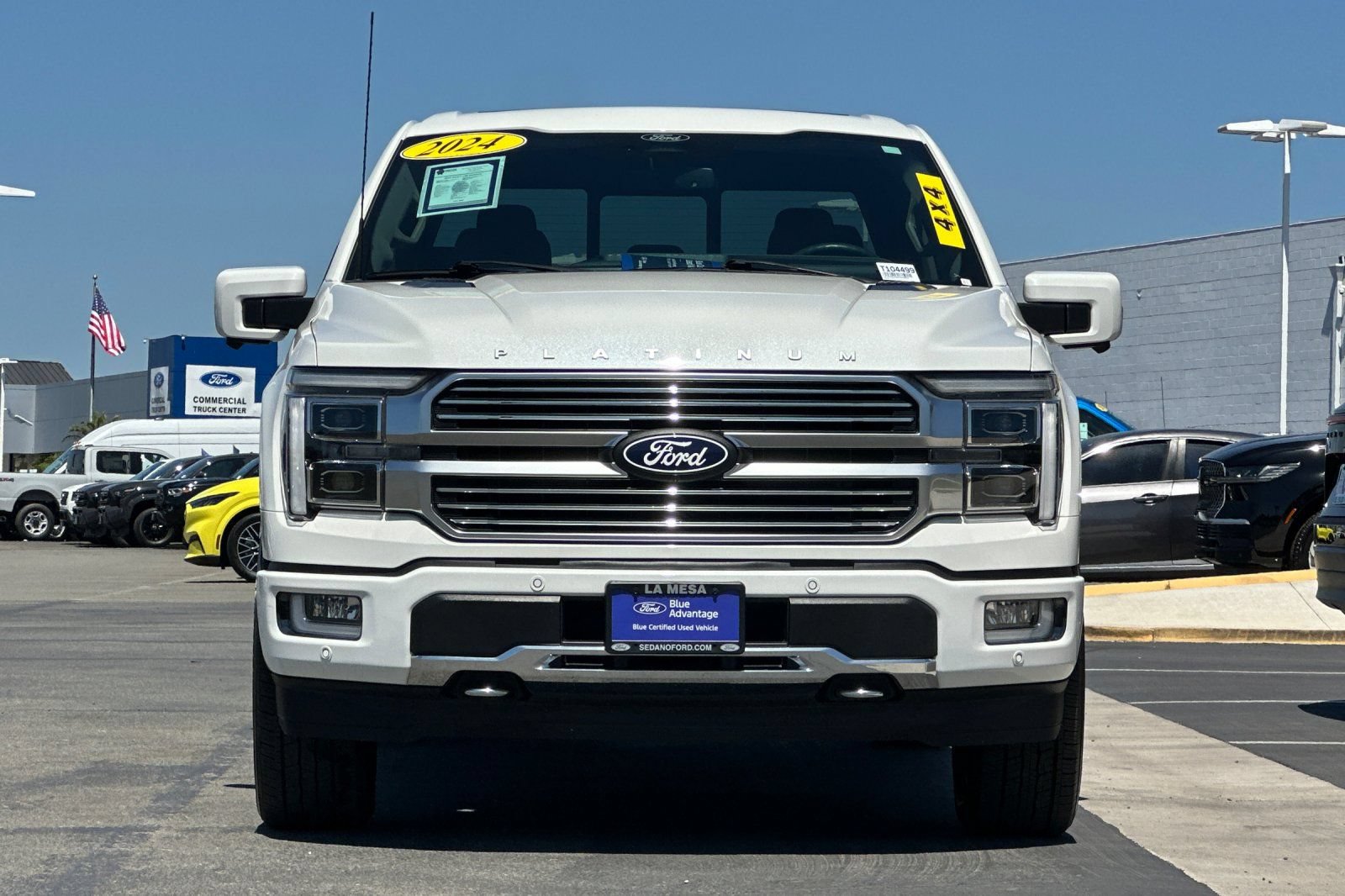Certified 2024 Ford F150 Platinum w/ Equipment Group 703A Plus AWD/4WD image 8