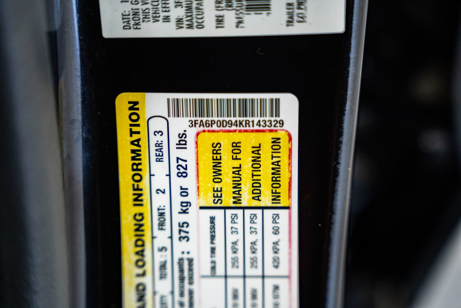Certified 2019 Ford Fusion Titanium AWD/4WD image 42