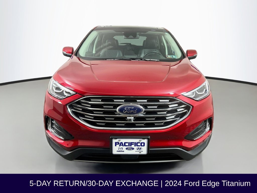 Certified 2024 Ford Edge Titanium w/ Equipment Group 301A AWD/4WD image 3
