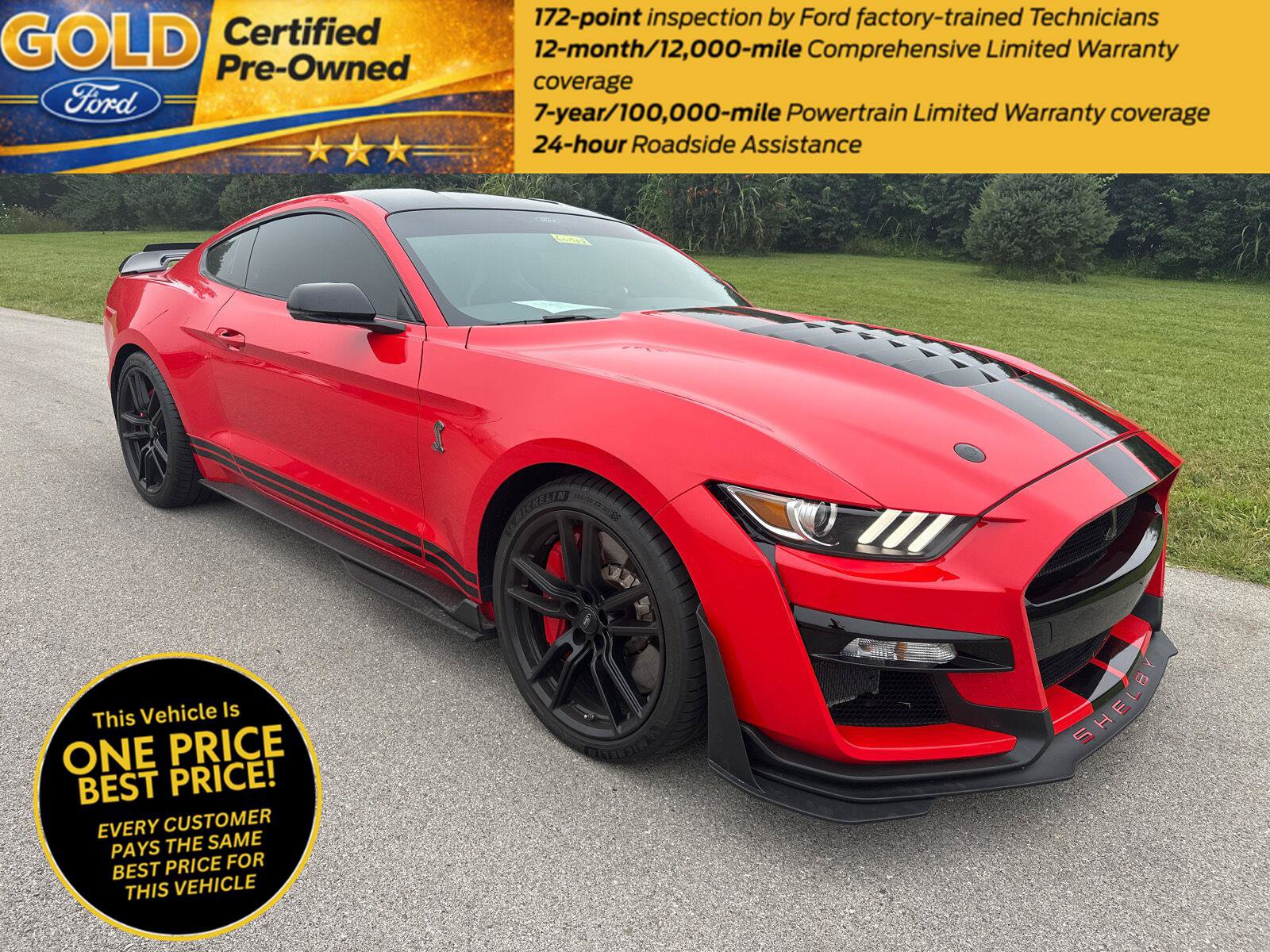 Certified 2021 Ford Mustang Shelby GT500 w/ Technology Package