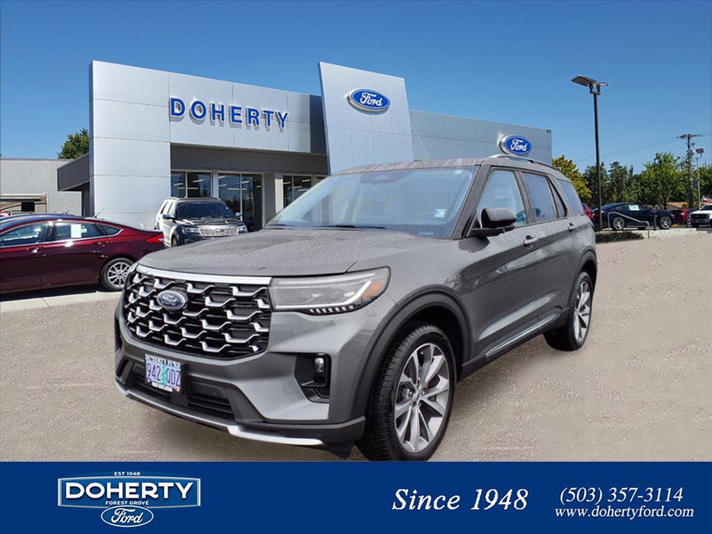 Certified 2025 Ford Explorer Platinum w/ Ultimate Package