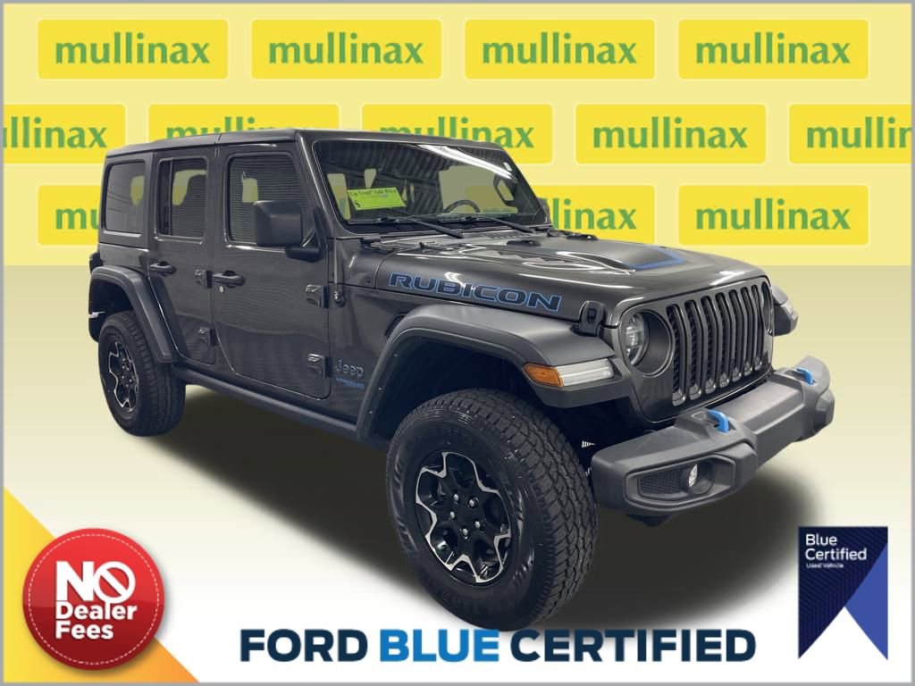 Used 2021 Jeep Wrangler Unlimited Rubicon 4xe w/ Cold Weather Group