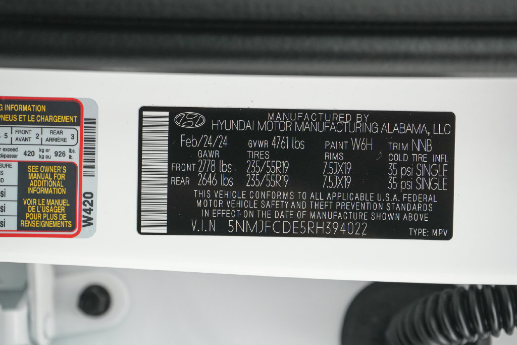 Used 2024 Hyundai Tucson SEL w/ Convenience Package AWD/4WD image 25