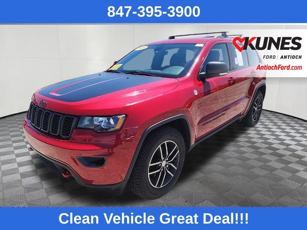 Used 2018 Jeep Grand Cherokee Trailhawk AWD/4WD image 3